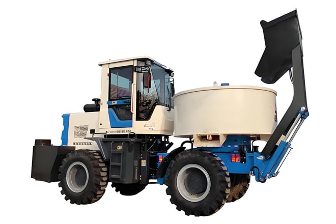 LSM Vertical shaft self-loading concrete mixer img