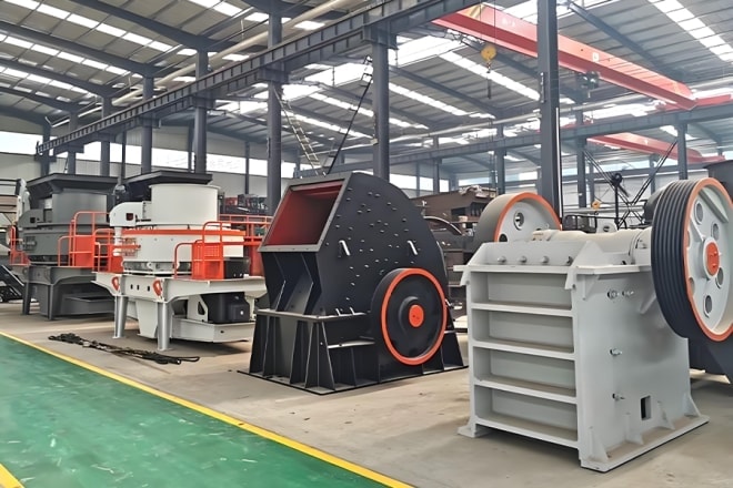 Stationary crushing and screening plants img