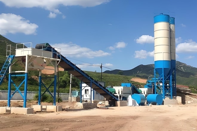 WB Stationary soil stabilization plant