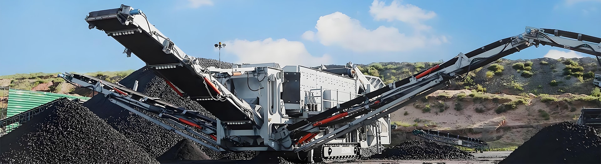 Mobile Crushing Plants, Crushers, Screens, Mills, Sand Makers